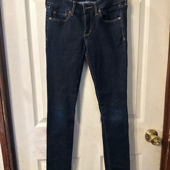 Abercrombie & Fitch Denim - Abercrombie & Fitch Women's Dark Blue Super Skinny Jeans W25 L29 0S